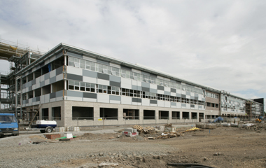 Clydebank College under construction 
